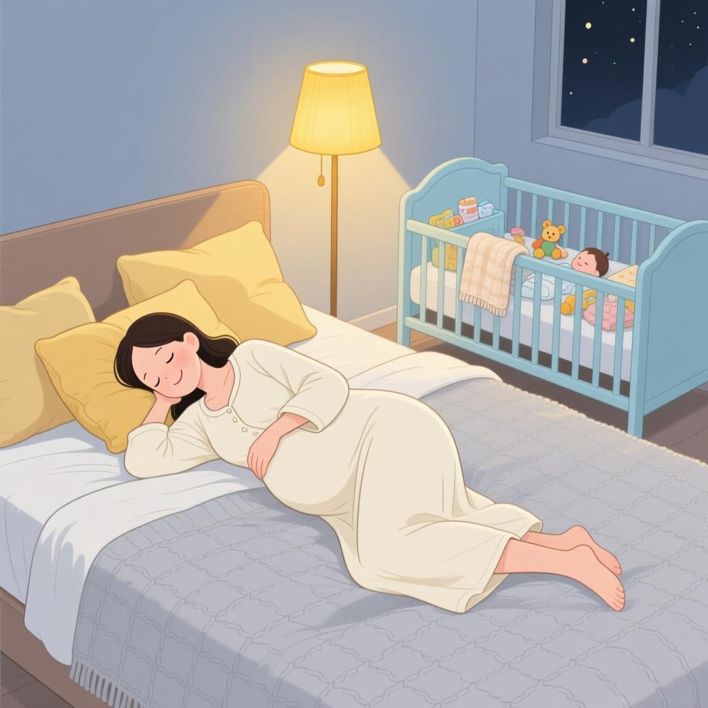 安睡中的双心跳：准妈妈睡眠全攻略